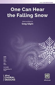 One Can Hear the Falling Snow SSA choral sheet music cover Thumbnail